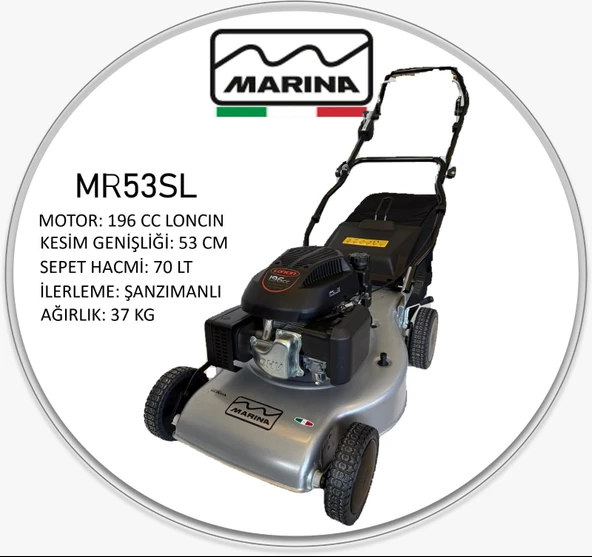 "LONCİN MOTORLU" MARINA 53SL ÇİM BİÇME MAKİNESİ ürün görseli 1