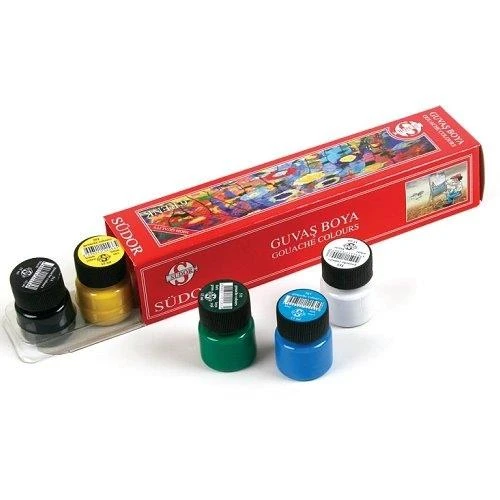 Südor Guaj Boya Seti 6X15 Ml Sd-521 ürün görseli 1
