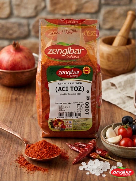 Zengibar Acı Toz Biber 1000 gr ürün görseli 1