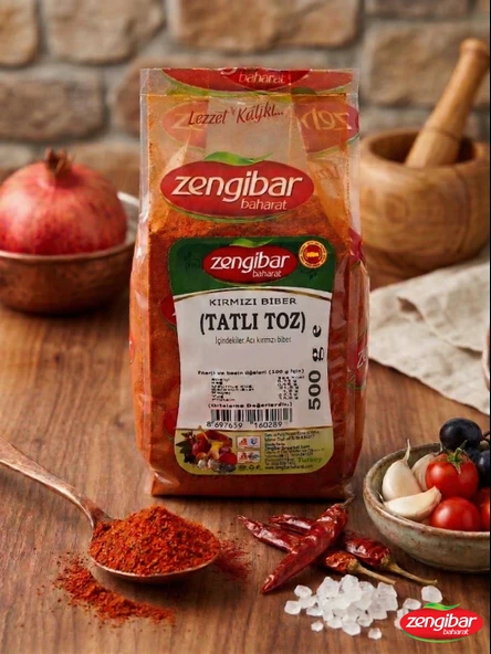 Zengibar Tatlı Toz Biber 500 Gr ürün görseli 1