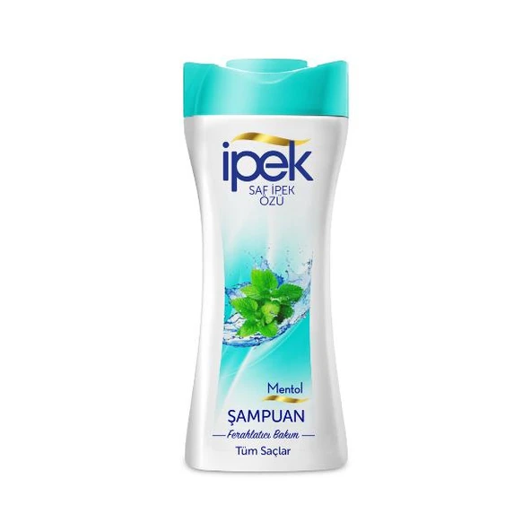 İpek Saf İpek Özü Mentol Şampuan Ferahlatıcı Bakım Tüm Saçlar 480 ml ürün görseli 1
