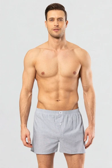 Cacharel Poplin Boxer 1113/Düz Koyu Mavi ürün görseli 1