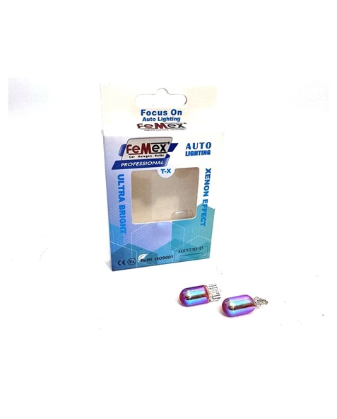 FEMEX Diadem T10 W5W Turuncu Park Aydınlatma ürün görseli 1