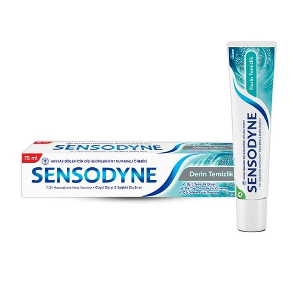 Sensodyne Derin Temizlik Dis Macunu 75 ml ürün görseli 1