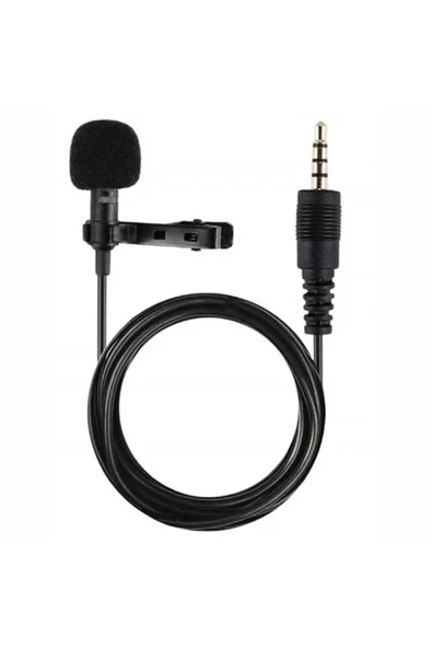 Newface 3.5mm Jak 1.5 Metre Double Mikrofon - Siyah ürün görseli 1
