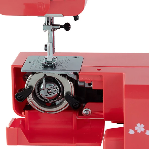 Janome E1015 Dikiş Makinesi (Kırmızı) - Resim 2