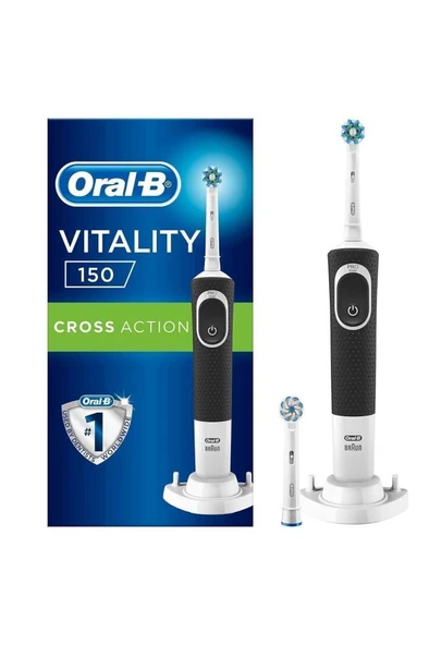 Oral-B D150 Şarj Edilebilir Diş Fırçası + 1 Yedek Başlık ürün görseli 1