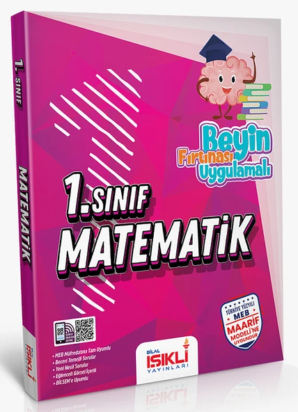 Bilal Işıklı 1. Sınıf Matematik Beyin Fırtınası Uygulamalı Soru Bankası Bilal Işıklı Yayınları ürün görseli 1