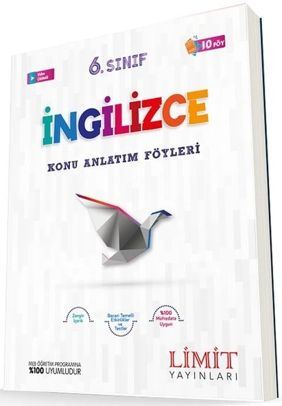 Limit Yayınları 6. Sınıf İngilizce Konu Anlatım Föyleri ürün görseli 1