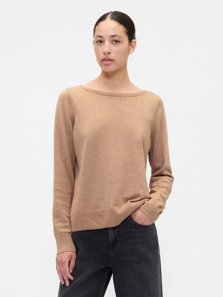 Gap 791281000 V-Bella Boatneck Kadın Kazak ürün görseli 1