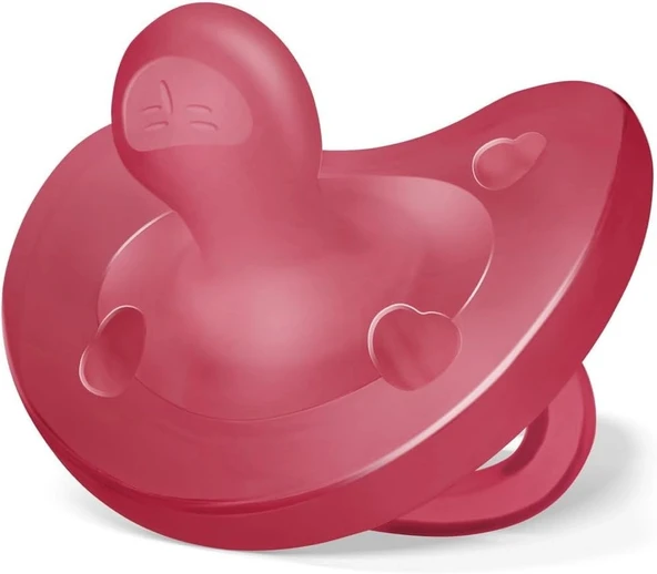 Chicco PhysioForma Soft 2'li Silikon Emzik 16-36 Ay Kız - Resim 4