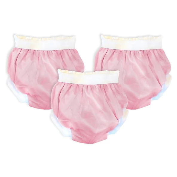 Pierre Cardin 3'lü Alıştırma Külodu 16-22kg - Pembe ürün görseli 1