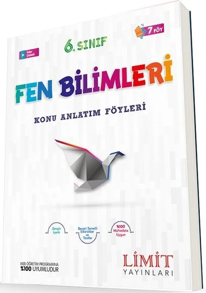 Limit Yayınları 6. Sınıf Fen Bilimleri Konu Anlatım Föyleri ürün görseli 1
