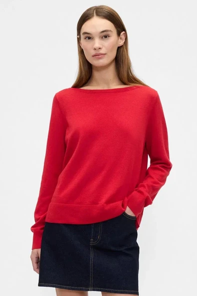 Gap 791281003 V-Bella Boatneck Kadın Sweatshirt ürün görseli 1