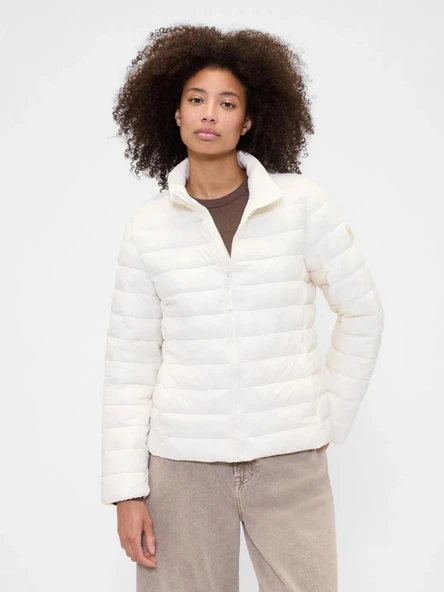 Gap 791284001 V-Frch Logo Lw Puffer Jkt Kadın Mont ürün görseli 1