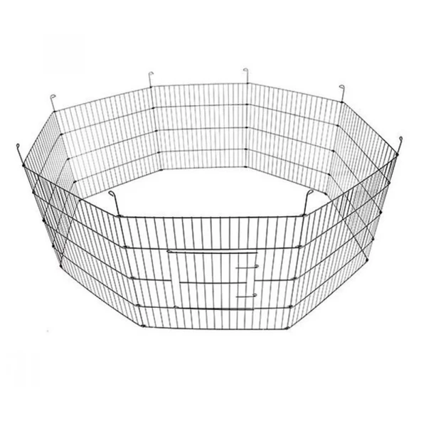 Aqua Boutique Metal Kedi Köpek Çiti Siyah 61X91 Cm ürün görseli 1