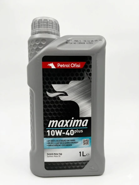 Petrol Ofisi Maxima Plus 10W-40 1 lt Motor Yağı ürün görseli 1