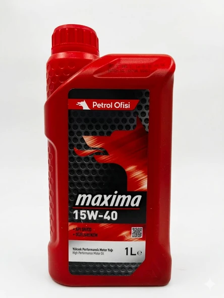 Petrol Ofisi Maxima 15W-40 1 lt Motor Yağı ürün görseli 1