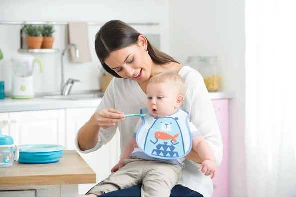Chicco 4 Parça Beslenme Seti +6 Ay - Erkek - Resim 2