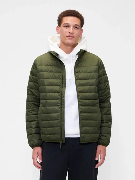 Gap 790583002 V-Frch Logo Ltwt Puffer Jkt Erkek Mont ürün görseli 1