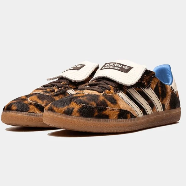 PTTAVM: Adidas Samba Wales Bonner Leopard Unisex Spor Ayakkabı