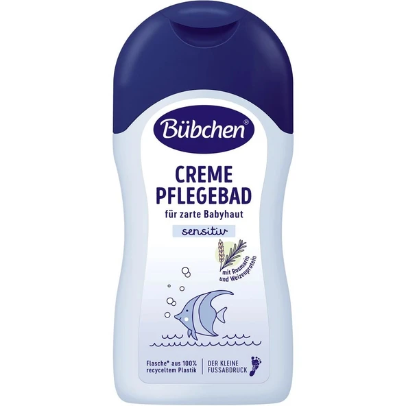Bübchen Yenidoğan Hassas Ciltler için Göz Yakmayan Şampuan & Duş Kremi 400 ml ürün görseli 1