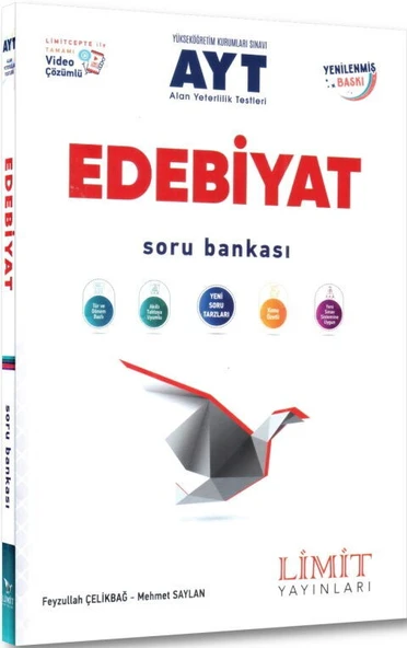 Limit Yayınları AYT Edebiyat Soru Bankası Video Çözümlü ürün görseli 1