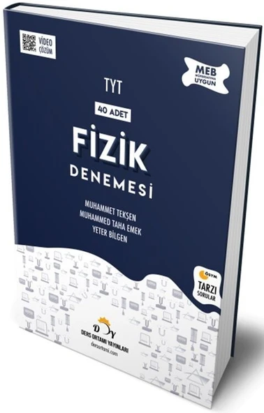 TYT 40 lı Fizik Denemesi Ders Ortamı Yayınları ürün görseli 1