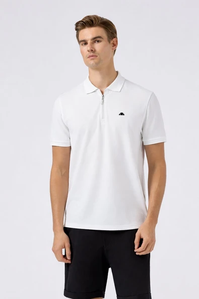 Ellesse M-6SM5048-Of Erkek Polo Yaka Beyaz Tshirt ürün görseli 1