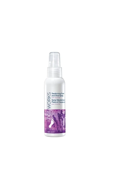 Foot Works Lavanta Kokulu Koku Önleyici Ayak Ve Ayakkabı Spreyi 100 ml ürün görseli 1