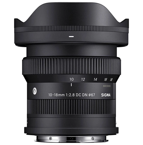 Sigma 10-18mm f/2.8 DC DN Contemporary Lens (Sony E) ürün görseli 1