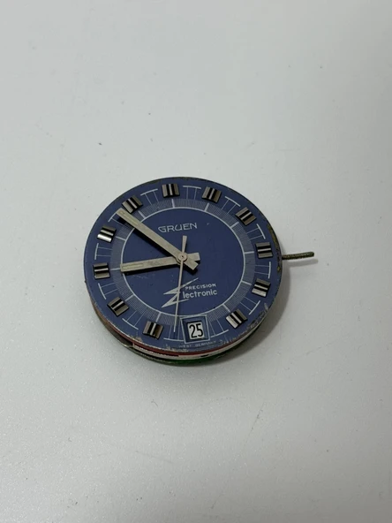 Gruen Quartz Saat Kadran ve Makinesi 28,50mm (ARIZALI) ürün görseli 1