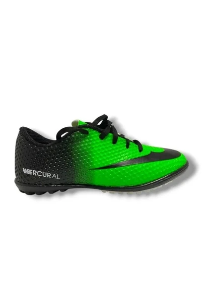 Walked 401-26 Çocuk Halı Saha Ayakkabı Yeşil Siyah 31-35 ürün görseli 1