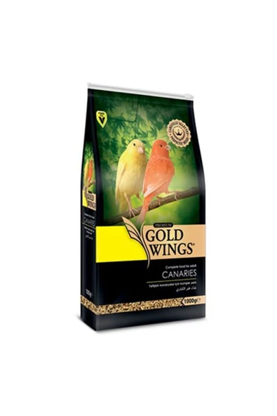 Gold Wings Premium Kanarya Kuşu Yemi 1 Kg ürün görseli 1