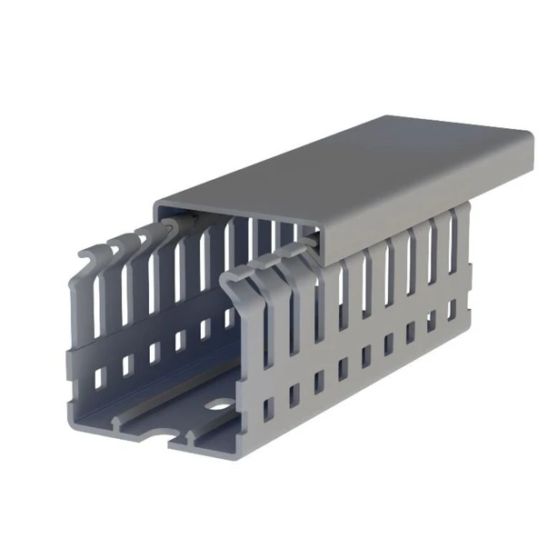 Klemsan 5554040 Kkd 4040 40X40 Kablo Kanalı (Gri) Pvc 52 Mt ürün görseli 1