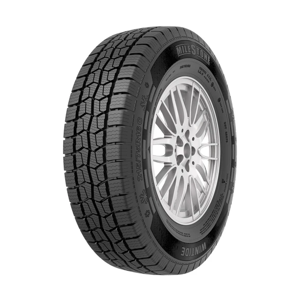 Milestone Wintide 195/75R16C 107/105R M+S 3PMSF 8PR Hafif Ticari Kış Lastiği (Üretim Yılı: 2025) ürün görseli 1