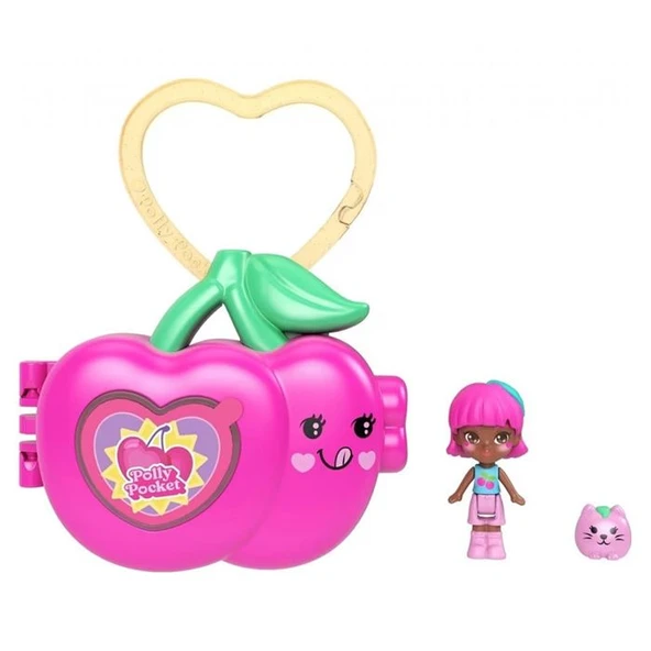 Polly Pocket Meyve Temalı Sürpriz Set JKC86 JKC90 Kiraz ürün görseli 1