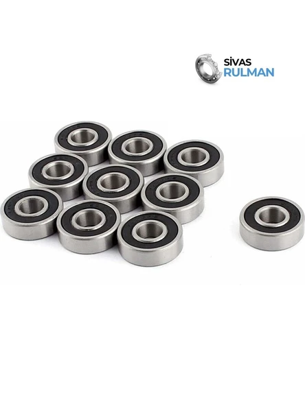 628 2Rs Minyatür Rulman 8X24X8 mm 10 Adet ürün görseli 1