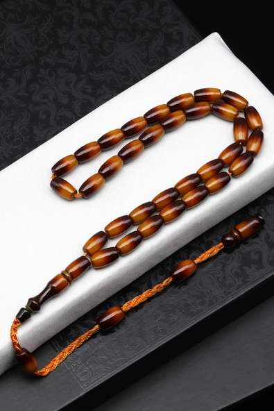 Sürmeli Katalin Tesbih 7 x 12 mm Kapsül Kesim - T-1790 ürün görseli 1