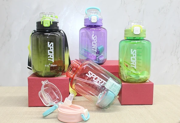 Pipetli Su Matarası 1100 Ml BPA İçermez Liv246 ürün görseli 1
