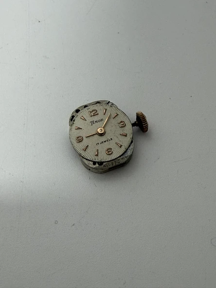 Timor Kurmalı Saat Kadran ve Makinesi 13,78mm (ARIZALI) ürün görseli 1