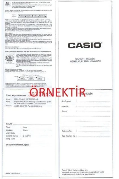 Masa Saati TQ-228-7DF - Resim 8