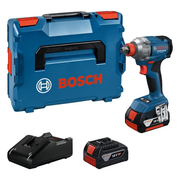 Bosch GDX 18V-285 2x4.0Ah Çift Akülü Darbeli Somun Sıkma ürün görseli 1