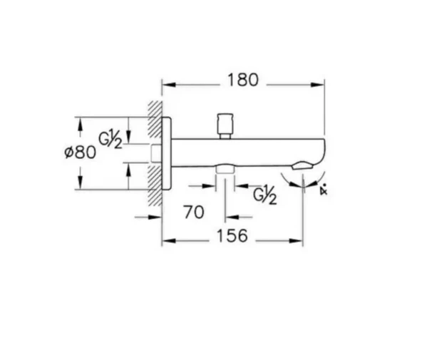 Flow Round Ankastre Banyo Seti - A49306 - Resim 11