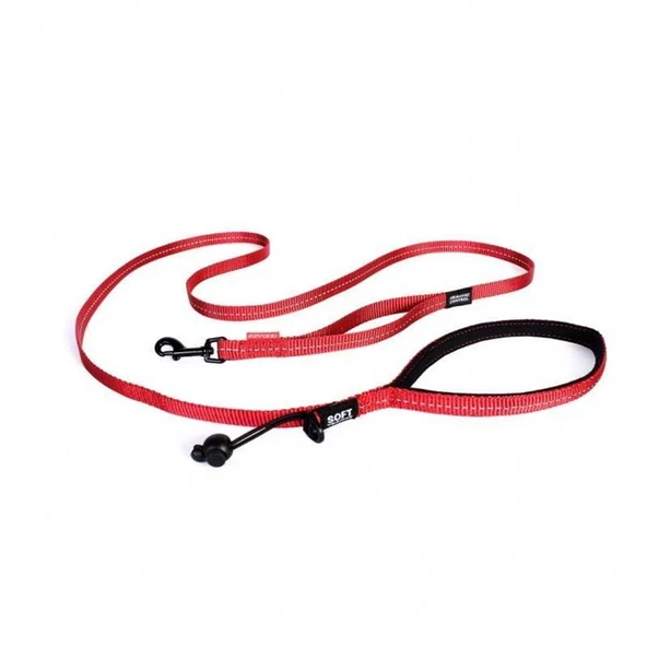 Ezydog Trainer Soft Lite Kırmızı Köpek Kayışı 12mm ürün görseli 1