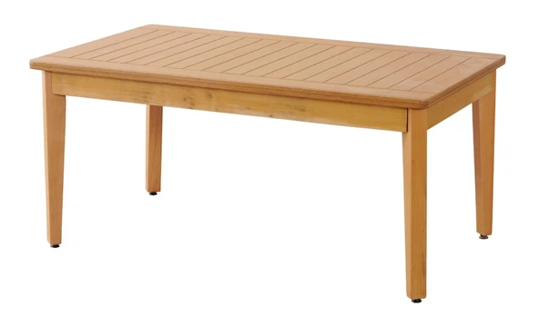 Teras Naturel Bahçe ve Balkon Ahşap Orta Sehpa ürün görseli 1
