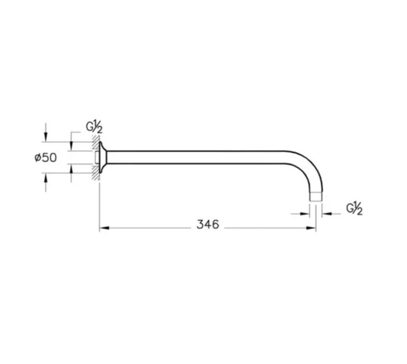 Flow Round Ankastre Banyo Seti - A49306 - Resim 12