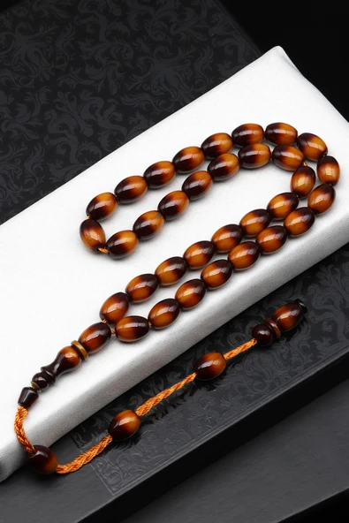 Sürmeli Katalin Tesbih 9 x 11 mm Fıçı Kesim - T-1793 ürün görseli 1
