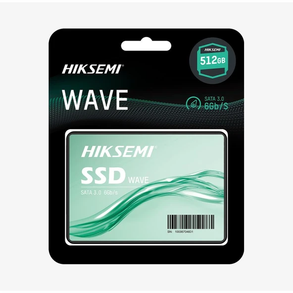 Hiksemi 512GB SSD HS-SSD-WAVE(S) 512G SSD ürün görseli 1