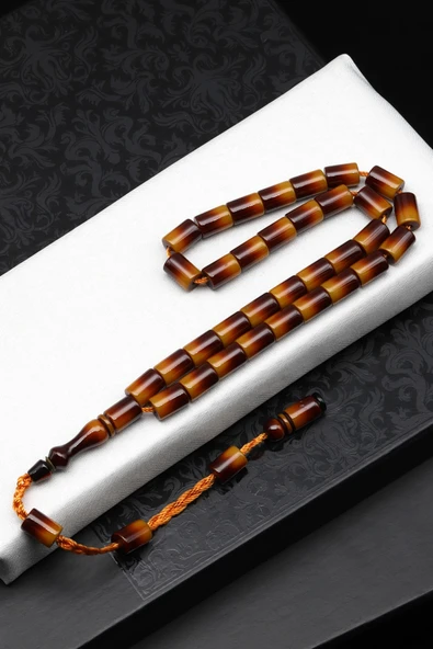 Sürmeli Katalin Tesbih 7 x 10 mm Silindir Kesim - T-1792 ürün görseli 1
